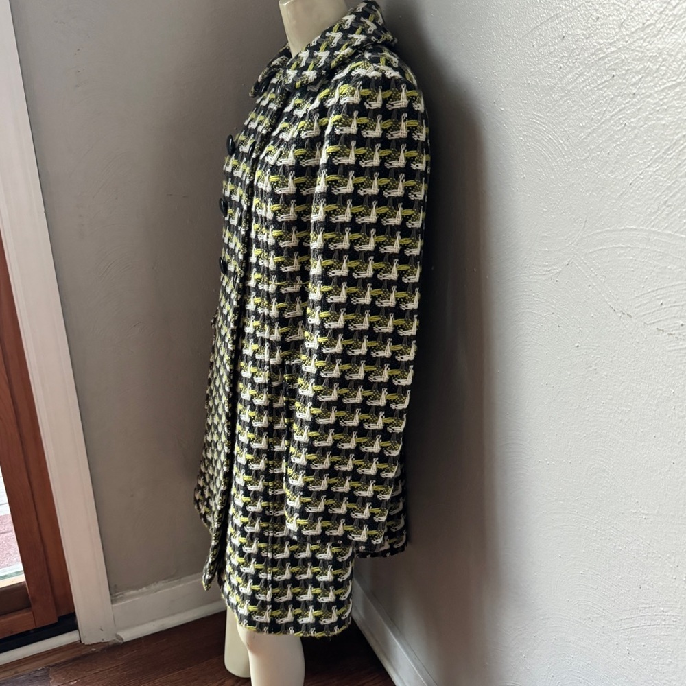 Tibi wool plaid dress coat size 4 nwt - Picture 4 of 16